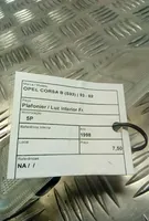 Opel Corsa B Lampa 