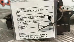 Toyota Corolla E100 Oro kondicionieriaus/ klimato/ pečiuko valdymo blokas (salone) 