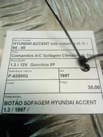 Hyundai Accent Climate control unit 