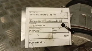 Seat Ibiza III (6L) Compresseur de climatisation 