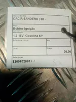 Dacia Sandero Sytytyksen jakaja 