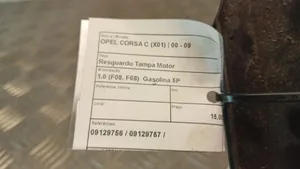 Opel Corsa C Couvercle cache moteur 