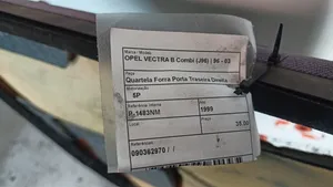 Opel Vectra B Takaoven verhoilu 