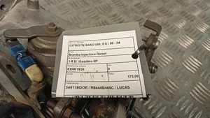 Citroen Saxo Fuel injection high pressure pump 