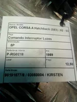 Opel Corsa A Module d'éclairage LCM 