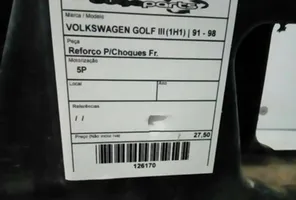 Volkswagen Golf III Renfort de pare-chocs avant 