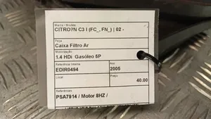 Citroen C3 Obudowa filtra powietrza 