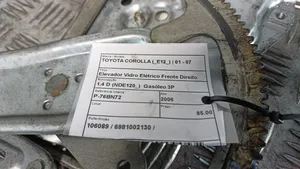 Toyota Corolla E120 E130 Mechanizm podnoszenia szyby przedniej bez silnika 