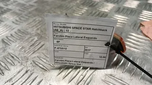Mitsubishi Space Star Rekisterikilven valo 
