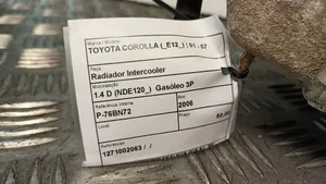 Toyota Corolla E120 E130 Starpdzesētāja radiators 