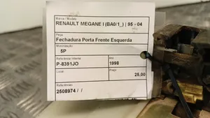 Renault Megane I Serrure de porte coupe (poignée) 