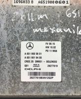 Mercedes-Benz Sprinter W906 Moottorinohjausyksikön sarja ja lukkosarja A6519000601