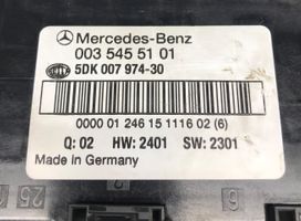 Mercedes-Benz C W203 Komforto modulis 0035455101