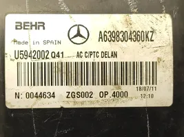 Mercedes-Benz Vito Viano W639 Motorino ventola riscaldamento/resistenza ventola A0018216560