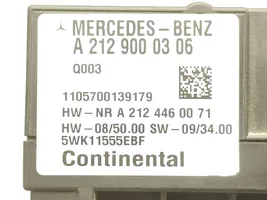 Mercedes-Benz Vito Viano W639 Polttoaineen ruiskutuspumpun ohjainlaite/moduuli A2129000306