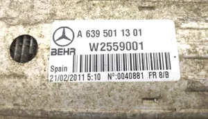 Mercedes-Benz Vito Viano W639 Refroidisseur intermédiaire A6395011301