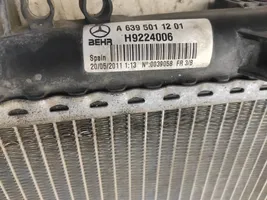 Mercedes-Benz Vito Viano W639 Coolant radiator A6395011201