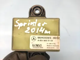 Mercedes-Benz Sprinter W906 Relais de bougie de préchauffage A6519003103