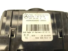 Mercedes-Benz Vito Viano W639 Unidad de control climatización A6399060000