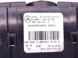 Mercedes-Benz Vito Viano W639 Unidad de control climatización A6399060000