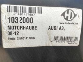 Audi A3 S3 A3 Sportback 8P Konepelti 1032000