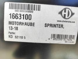 Mercedes-Benz Sprinter W907 W910 Pokrywa przednia / Maska silnika 1663100