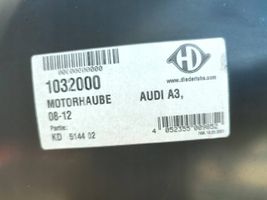 Audi A3 S3 A3 Sportback 8P Vano motore/cofano 1032000