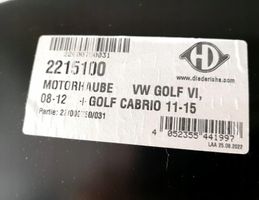 Volkswagen Golf VI Vano motore/cofano 2215100