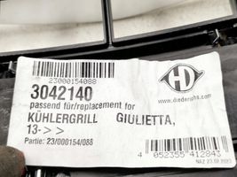 Alfa Romeo Giulietta Grille calandre supérieure de pare-chocs avant 3042140