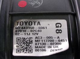 Toyota Auris 150 Wentylator nawiewu / Dmuchawa 272700-5151