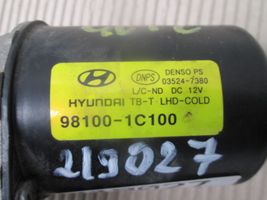 Hyundai Getz Etupyyhkimen vivusto ja moottori 