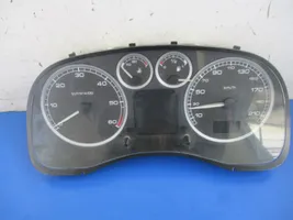 Peugeot 307 Compteur de vitesse tableau de bord P9636708880E