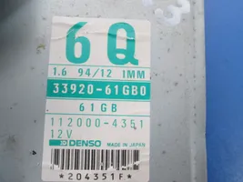 Suzuki Baleno EG Komputer / Sterownik ECU silnika 