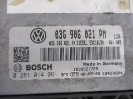 Volkswagen Jetta V Komputer / Sterownik ECU silnika 03G906021PM