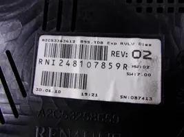 Renault Megane III Tachimetro (quadro strumenti) A2C53258659