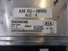 KIA Rio Unidad de control/módulo ECU del motor K33E18881
