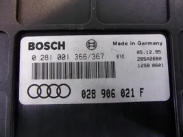 Audi A4 S4 B5 8D Komputer / Sterownik ECU silnika 028906021F