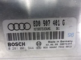 Audi A4 S4 B5 8D Galios (ECU) modulis 8D0907401G