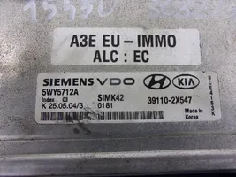 KIA Rio Unité de commande, module ECU de moteur 39110-2X547