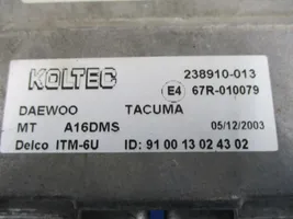 Chevrolet Tacuma Unité de commande, module ECU de moteur 09685519