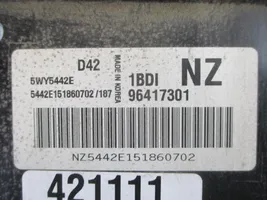 Chevrolet Matiz Komputer / Sterownik ECU silnika 96417301