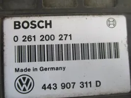 Volkswagen PASSAT B3 Moottorin ohjainlaite/moduuli (käytetyt) 443907311D