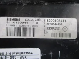 Renault Thalia I Unité de commande, module ECU de moteur 8200108411