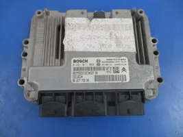 Peugeot 307 Unité de commande, module ECU de moteur 9661773380