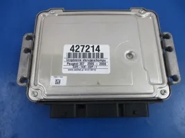 Peugeot 307 Unité de commande, module ECU de moteur 9661773380