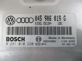 Audi A2 Unité de commande, module ECU de moteur 045906019G