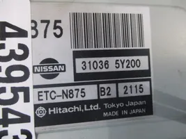 Nissan Maxima Centralina/modulo motore ECU 31036-5Y200