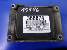 Opel Agila A Komputer / Sterownik ECU silnika 09185450