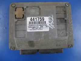 Volkswagen Fox Unité de commande, module ECU de moteur 03D906033H