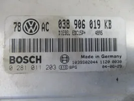 Volkswagen PASSAT B5.5 Galios (ECU) modulis 038906019KB